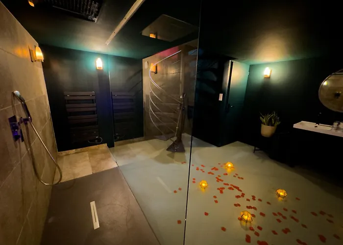 Mieuxqualhotel Jacuzzi Privatif Velvet Desire 아파트 4*